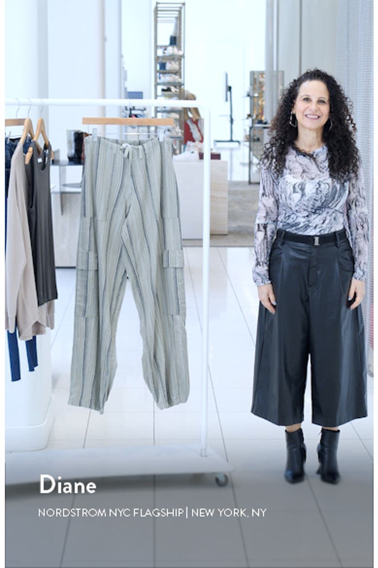 Stripe Cargo Pants video