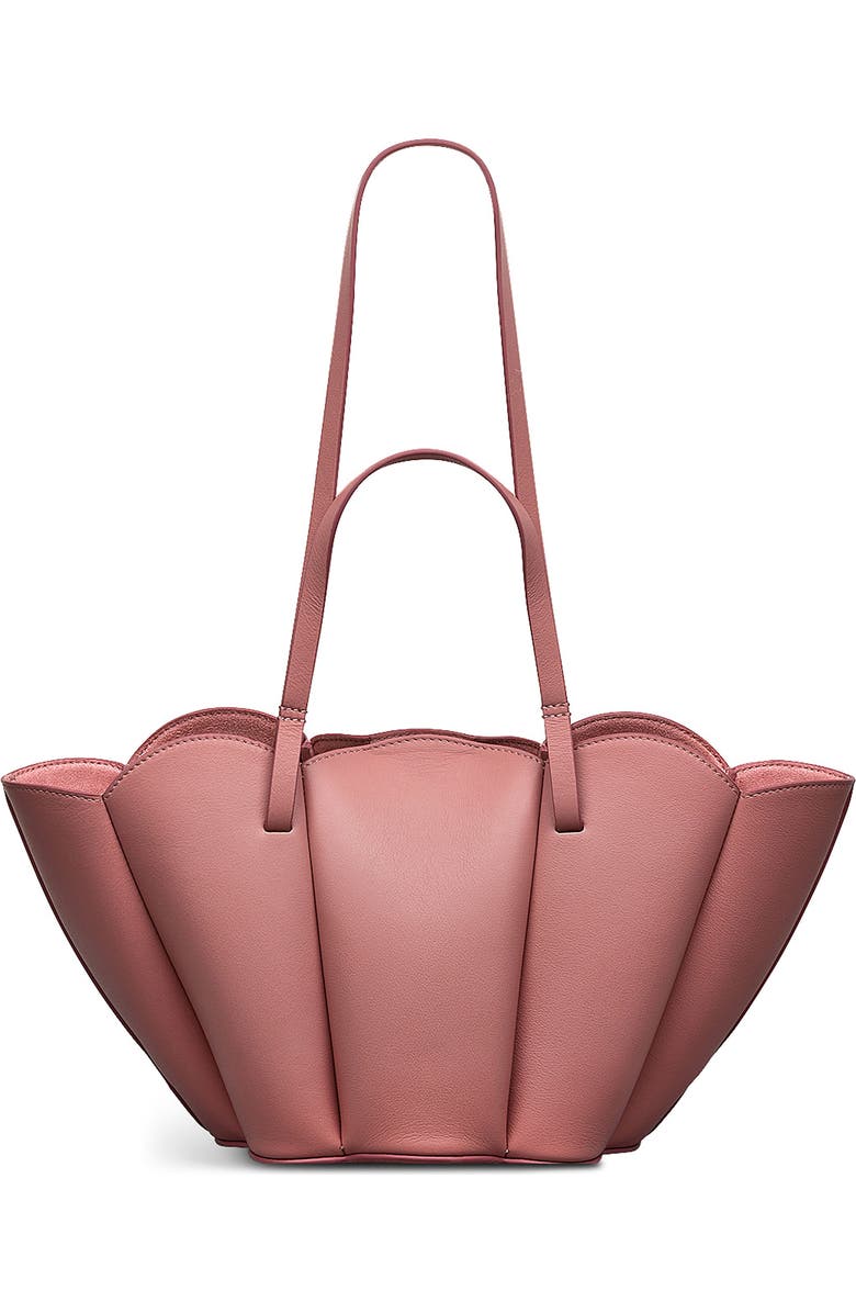 Radley x Kentucky Derby Lily Small Leather Tote, Alternate, color, Sienna Pink