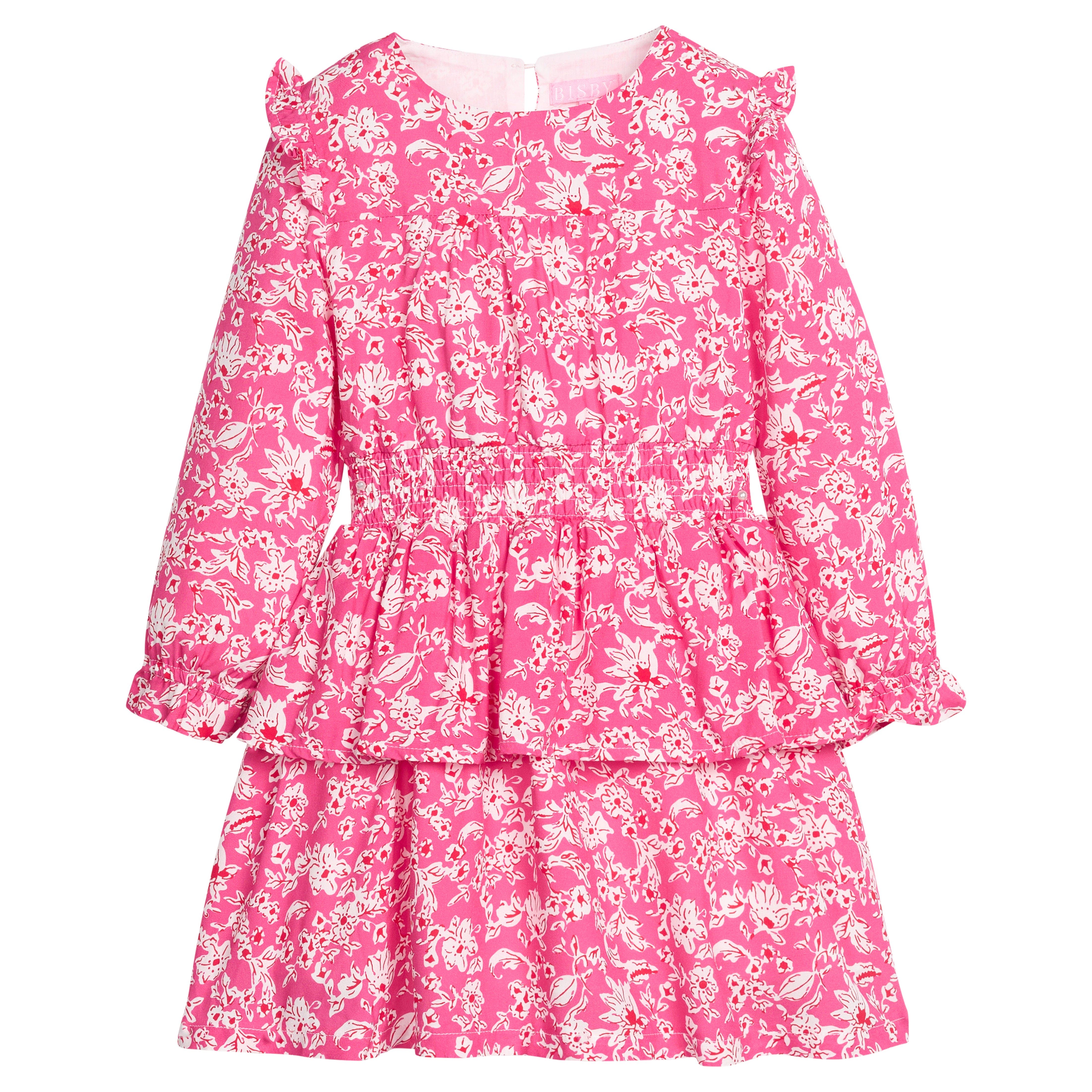 selected Hot Pink Abstract Floral