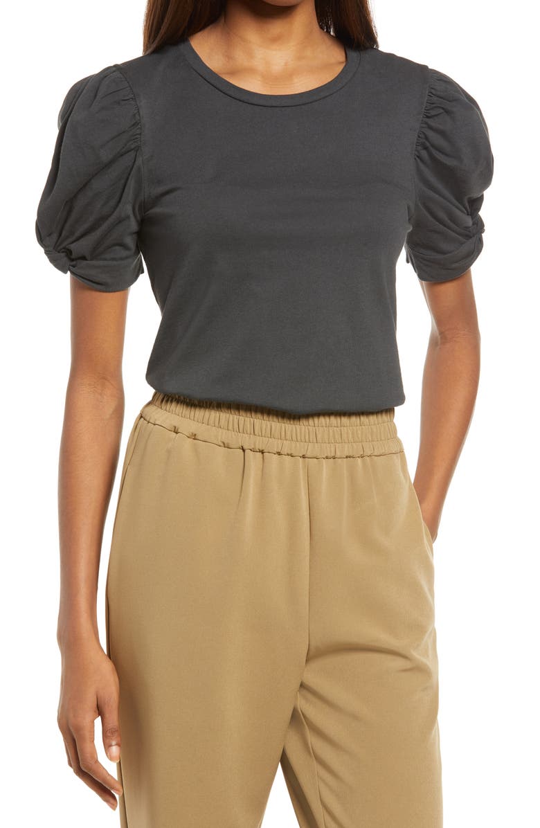 Treasure & Bond Puff Sleeve T-Shirt, Main, color,