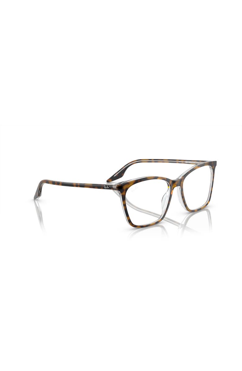 Ray-Ban 54mm Cat Eye optical glasses, Alternate, color, Brown