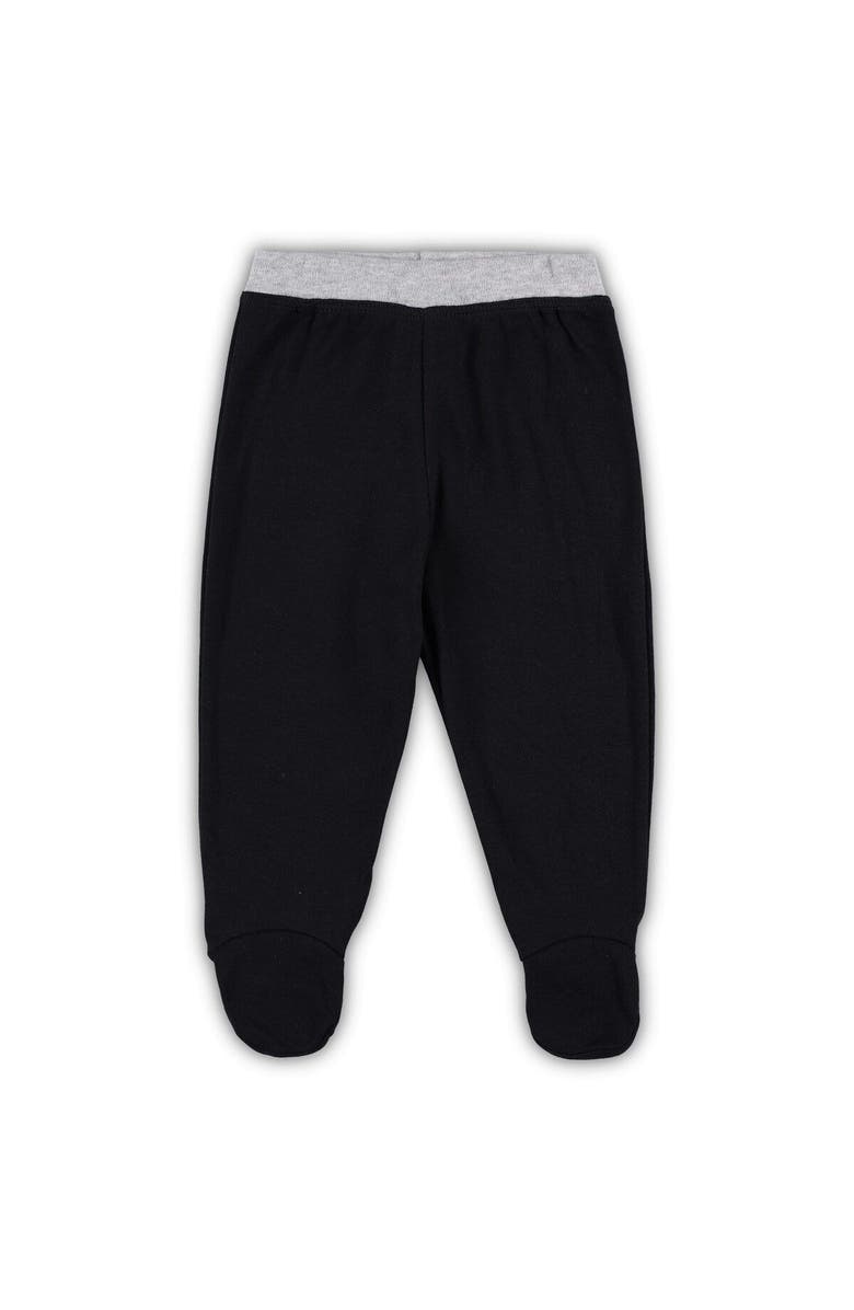 Outerstuff Newborn & Infant Black/White San Francisco Giants Dream Team Bodysuit Hat & Footed Pants Set, Alternate, color, 