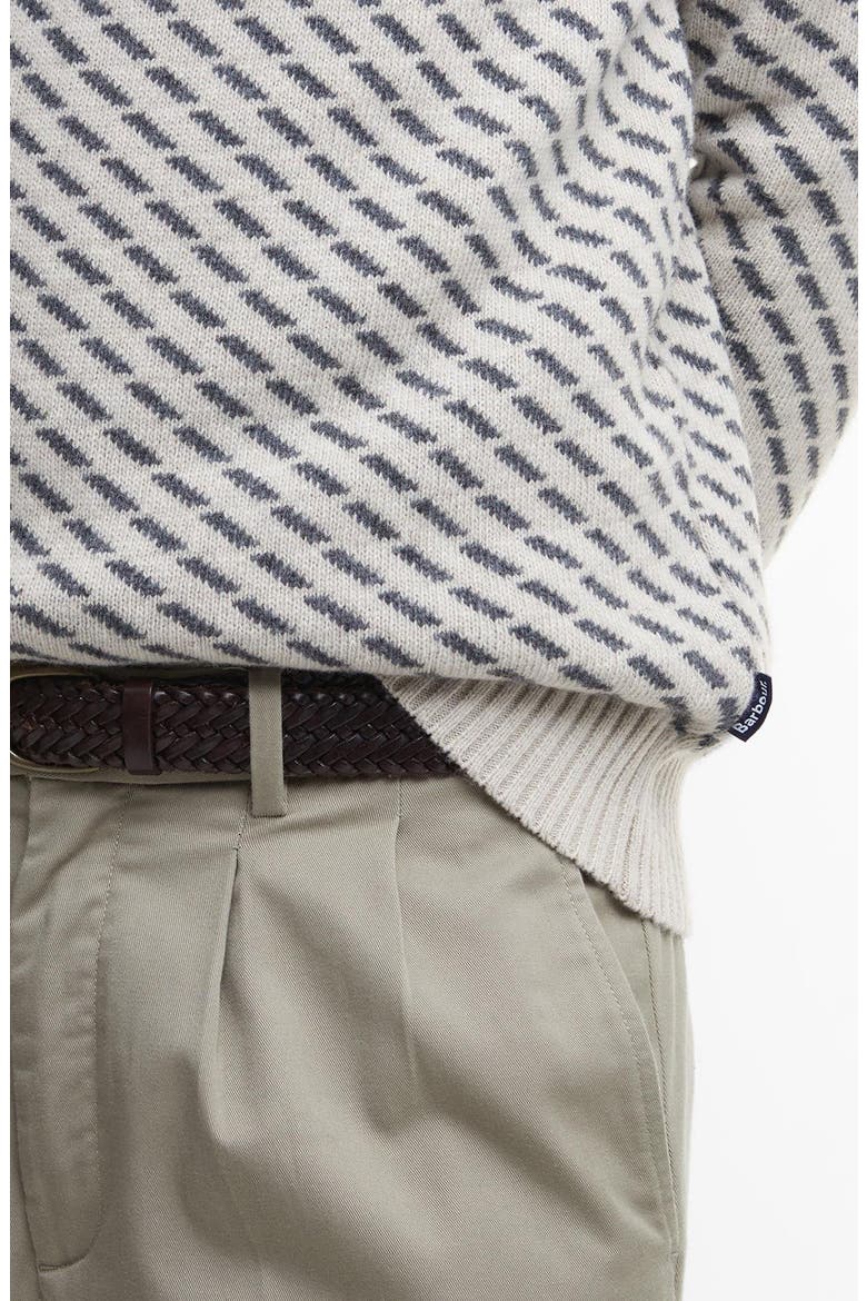 Masham Jacquard Turtleneck Sweater, Alternate, color, CHALK MARL