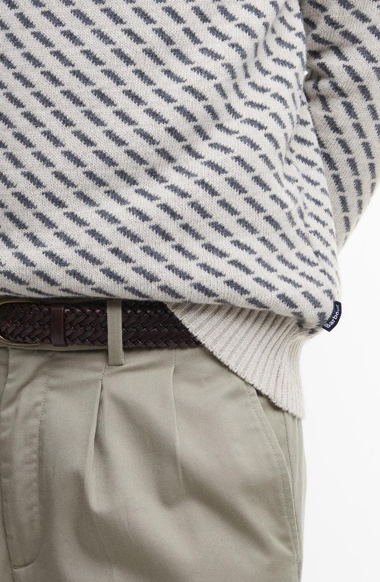 Barbour Masham Jacquard Turtleneck Sweater, Alternate, color, 