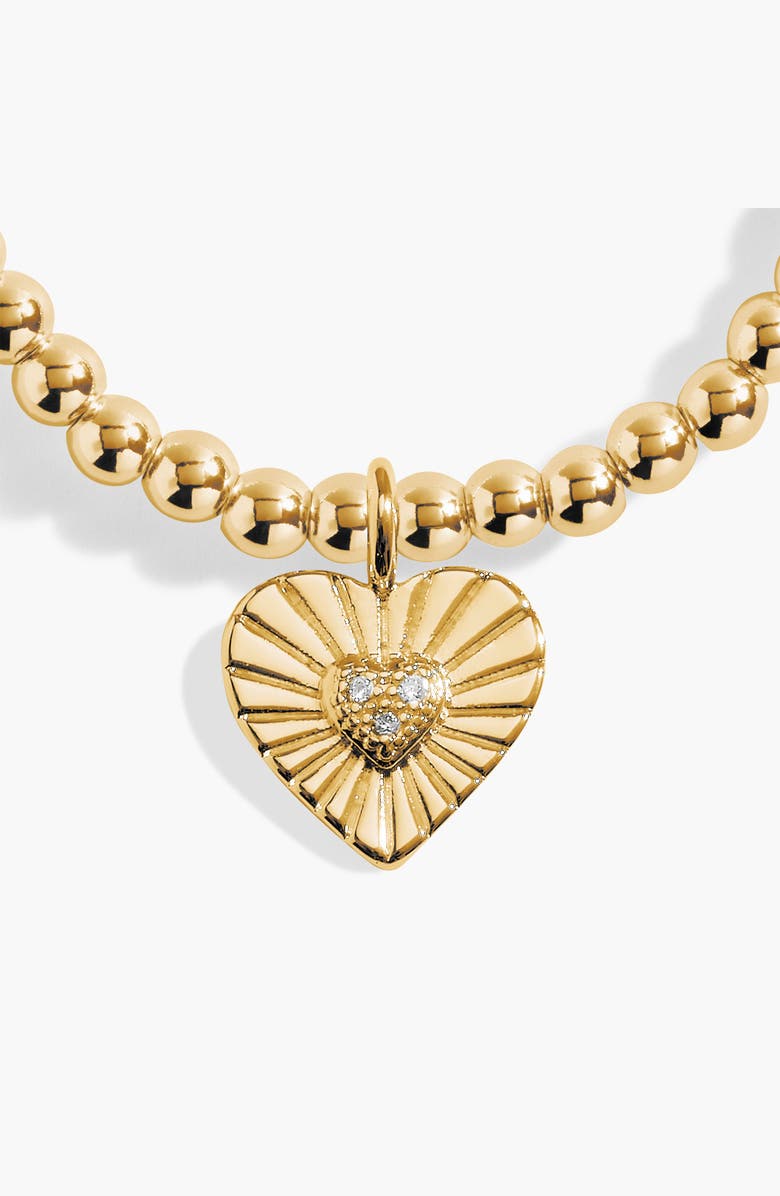 A Littles & Co A Little 'Positivity' Bracelet In Gold-Tone Plating, Alternate, color, Metallic Gold