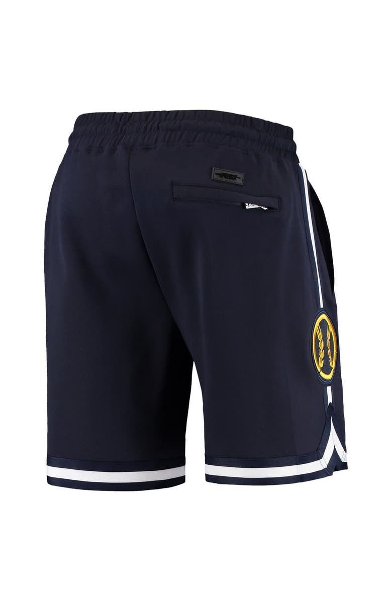 PRO STANDARD Men's Pro Standard Navy Milwaukee Brewers Team Shorts, Alternate, color, 