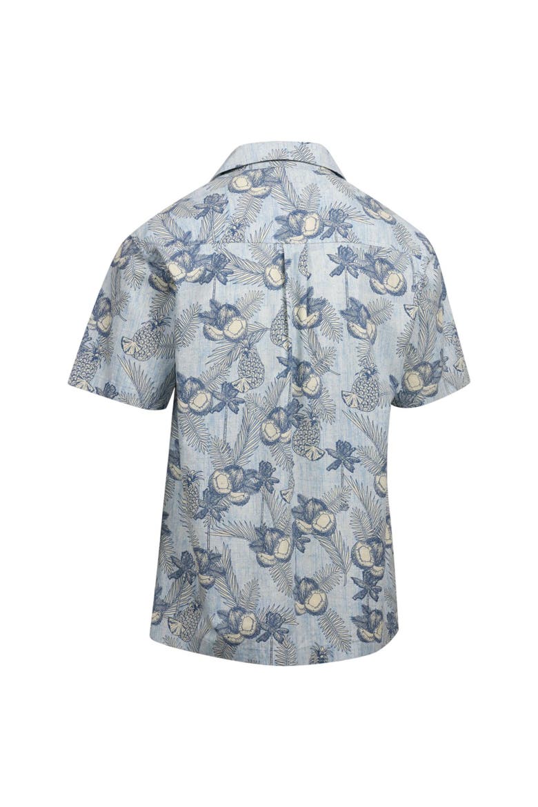Hart Printed Casual Shirt, Alternate, color, Blue Haze