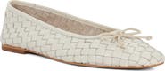 Dune London Heat Leather Ballet Flat
