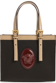 Versace Rivière Canvas Tote