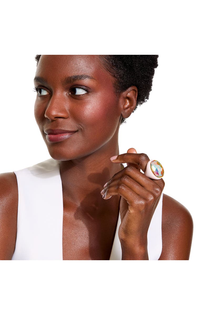 Kurt Geiger London Oval Stone Cocktail Ring, Alternate, color, Pink