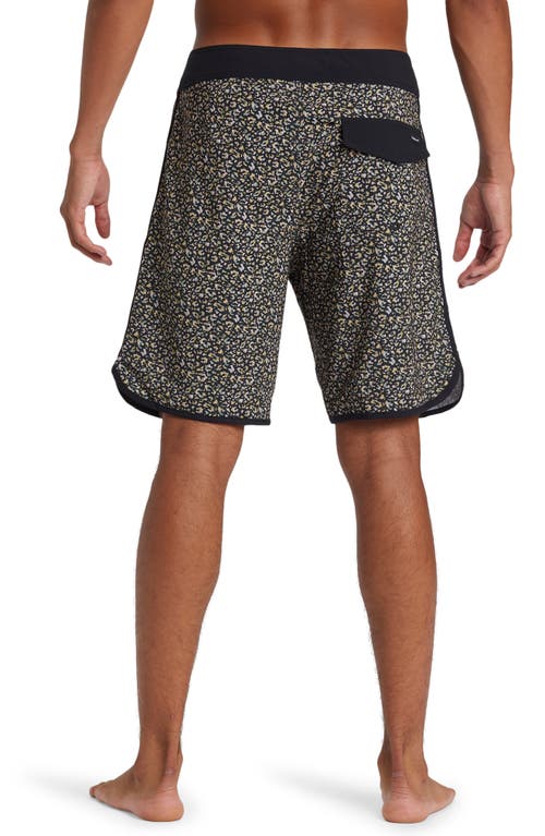 Quiksilver Highline Scallop Swim Trunks In Tarmac Apero Class