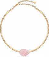 Ettika Turquoise Pendant Bead Necklace