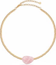Ettika Turquoise Pendant Bead Necklace