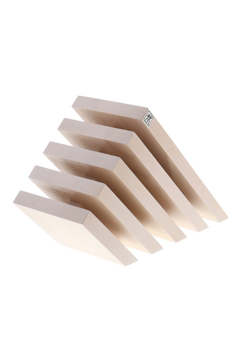 Italian Slanted Magnetic Knife Block, Main, color, WHITE
