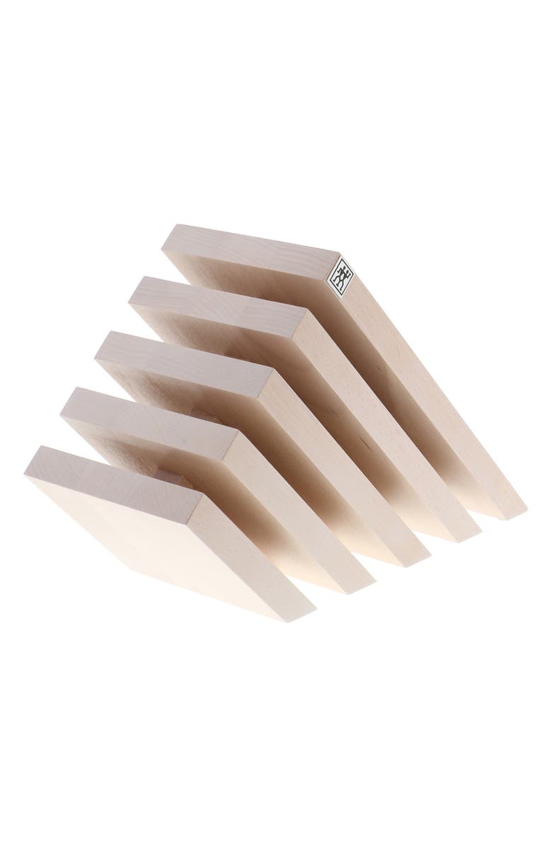 ZWILLING Italian Slanted Magnetic Knife Block, Main, color, White