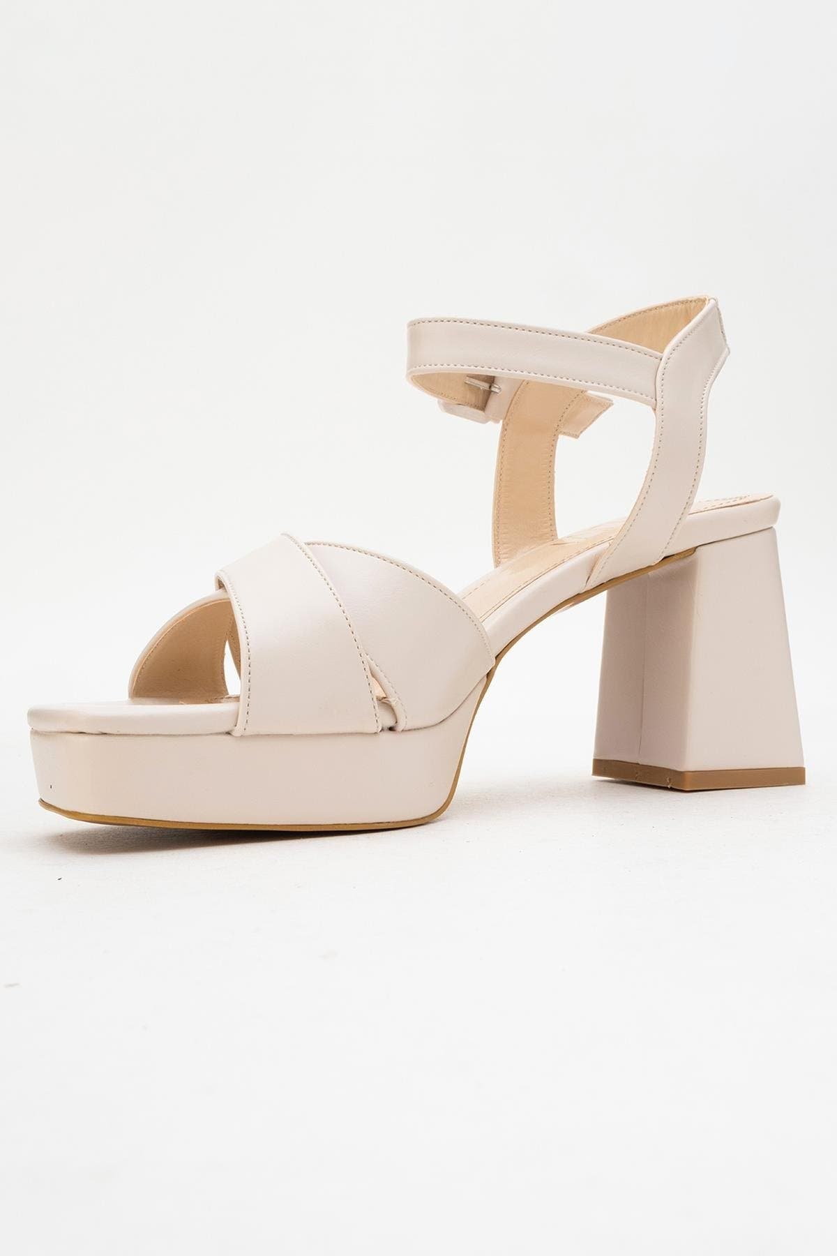 Lisbon Platform Block Heel Sandal, Alternate, color, Beige