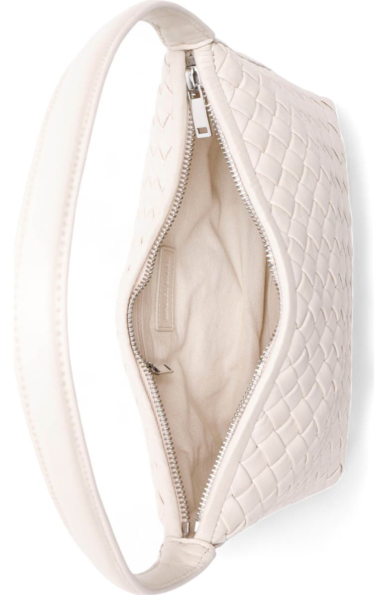 Walter Baker Hazel Woven Shoulder Bag, Alternate, color, Oyster