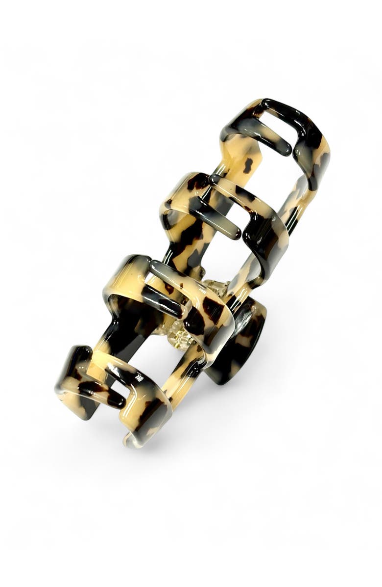 Ficcare Mae Jaw Clip, Alternate, color, Ivory Tokyo