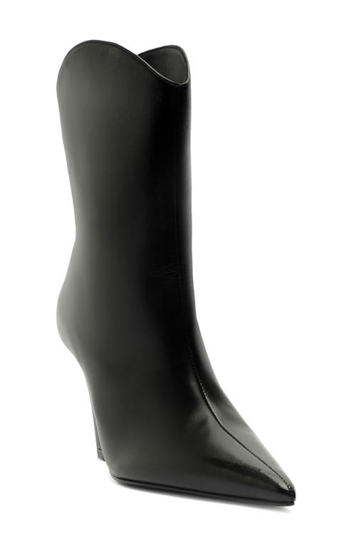 Schutz Maryann Curve Pointed Toe Bootie