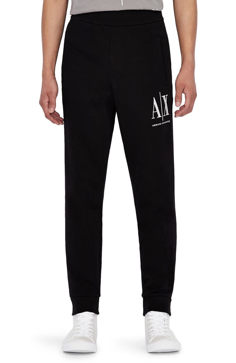 Armani Exchange Icon Fleece Jogger Sweatpants, Main, color,