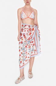 Jessie Zhao New York Beach Sarong Wrap