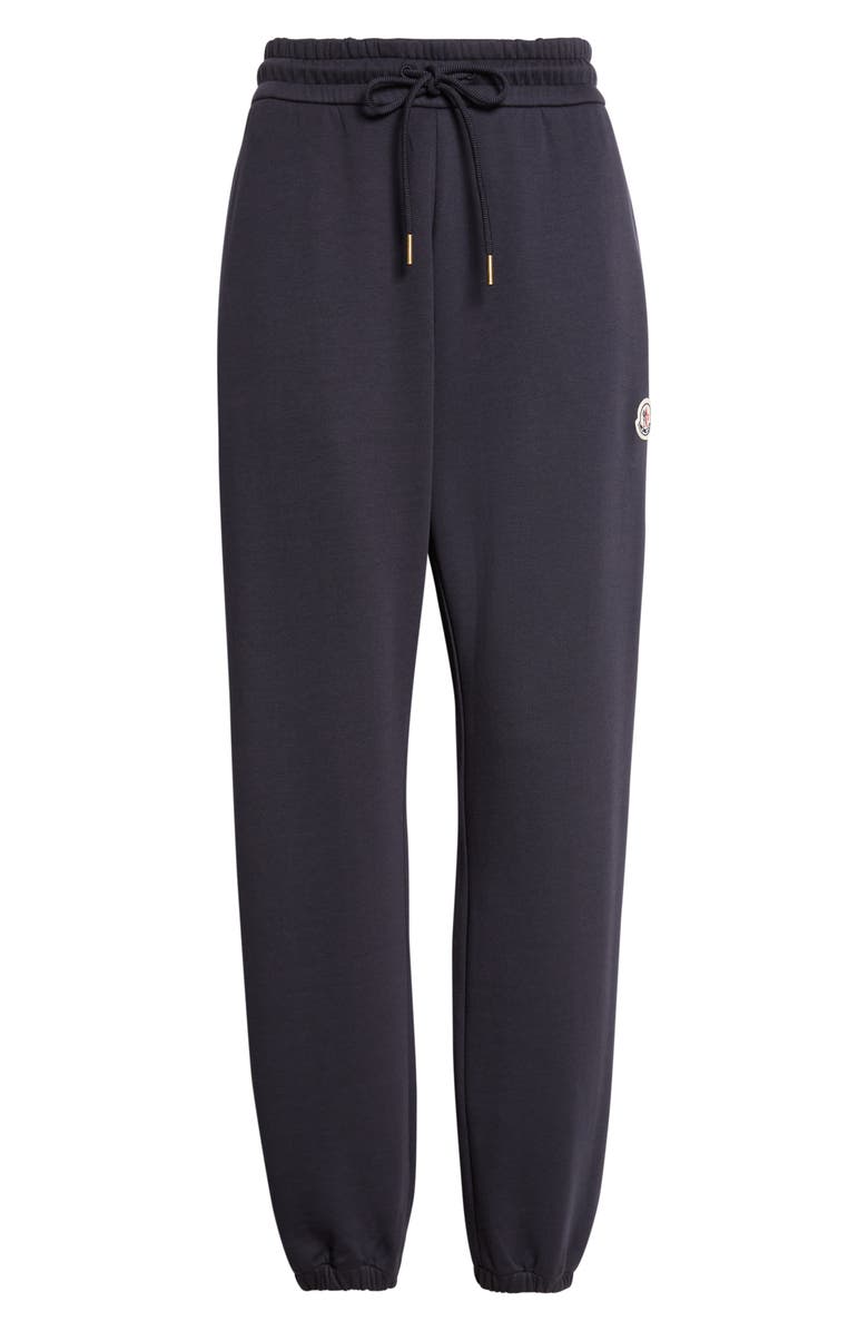 Moncler Logo Patch Joggers, Alternate, color, Blue