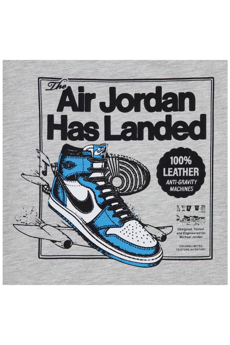 Kids' Air Jordan Has Landed Graphic T-Shirt, Alternate, color, GREY HEATHER
