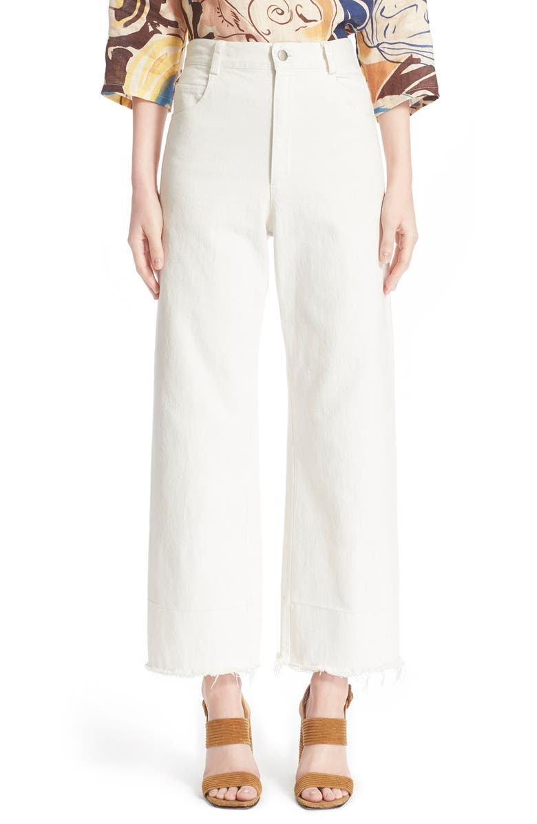 Rachel Comey Legion Wide Leg Denim Pants, Main, color, 