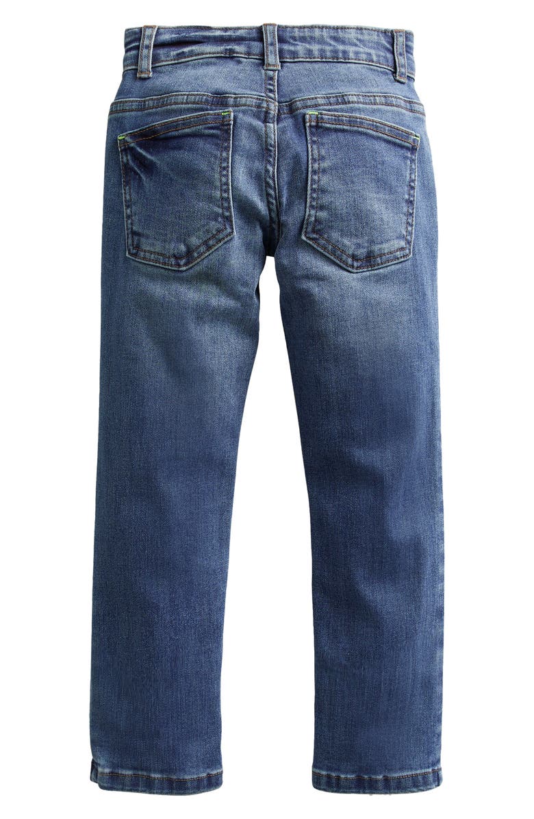 Mini Boden Kids' Adventure Slim Fit Stretch Denim Jeans, Alternate, color, 