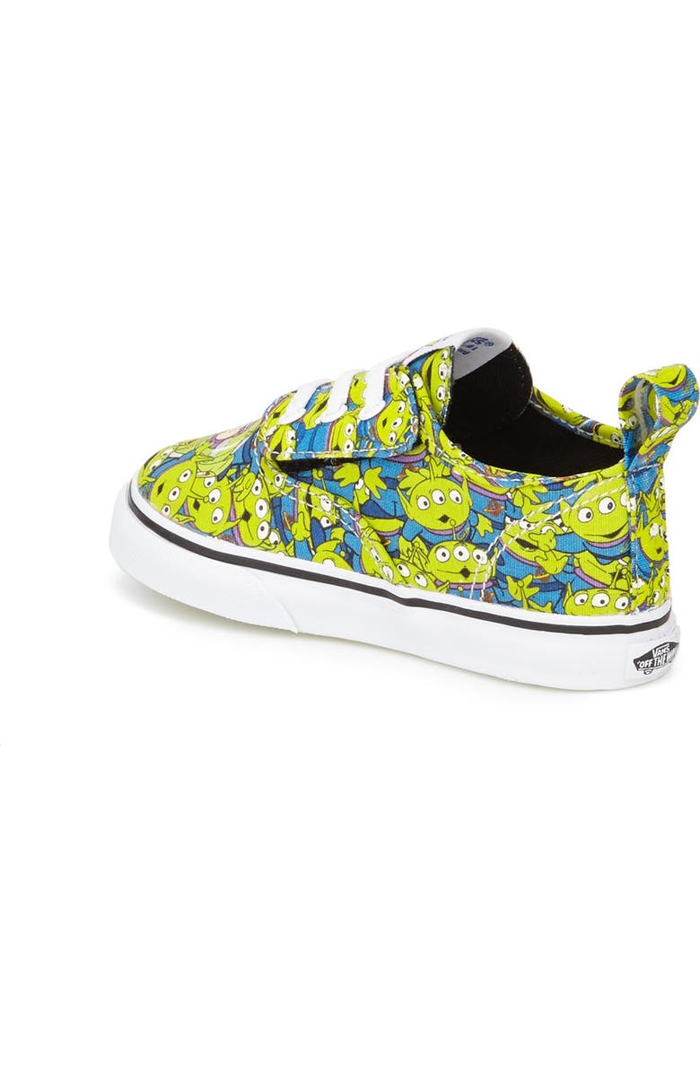Vans x Disney Pixar<sup>®</sup> Toy Story<sup>™</sup> Aliens Authentic Lace-Up Sneaker, Alternate, color,