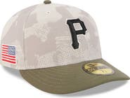 New Era Men's New Era Light Beige/Olive Pittsburgh Pirates 2025 Armed Forces Day 59FIFTY Fitted Hat