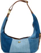 HAMMITT Tom Zip Medium Denim Hobo Bag