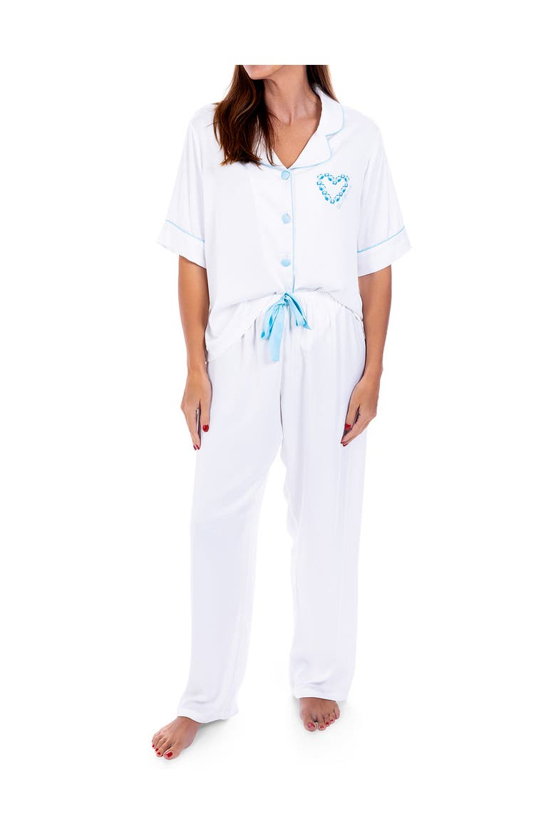 Silky Bride Love After All, Short Sleeve Pant, Main, color, Bride Love After All
