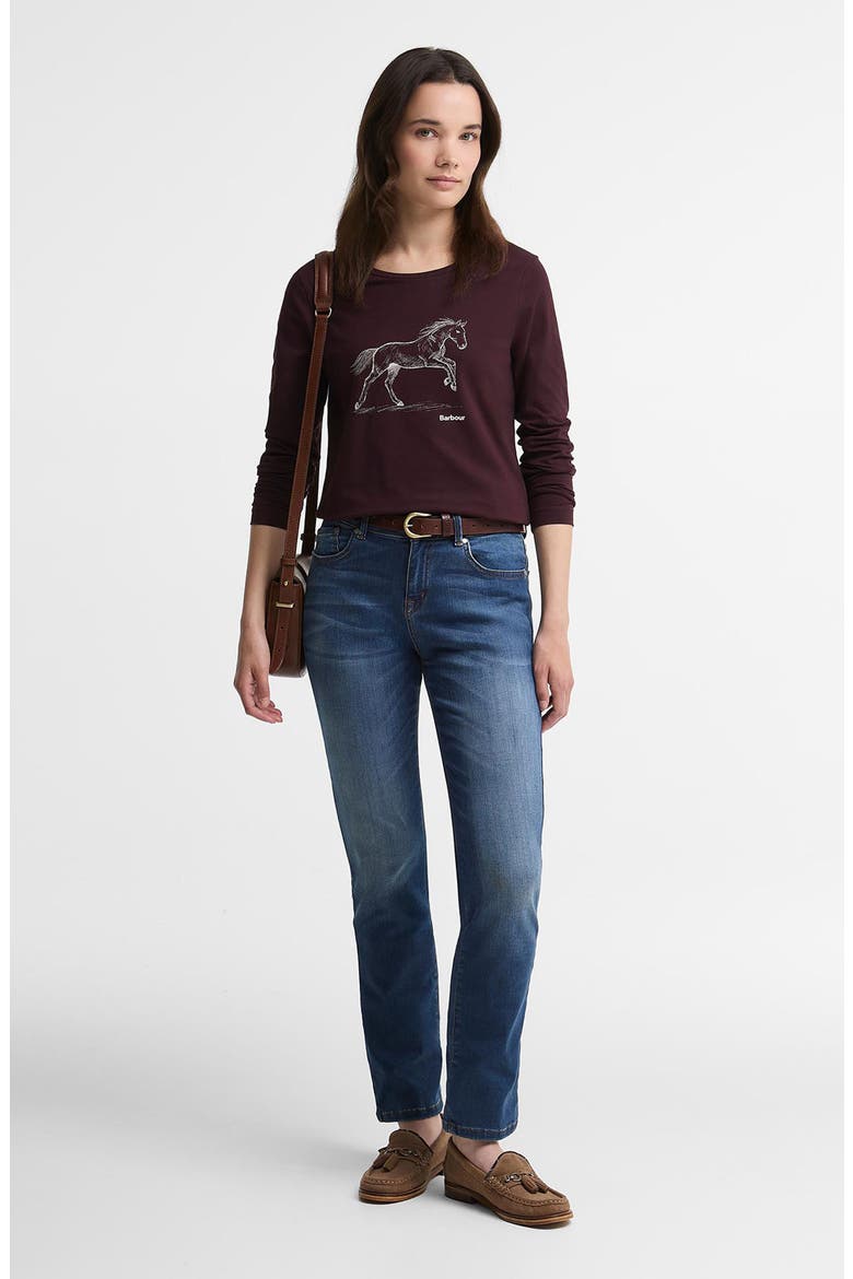 Rosamund Horse Graphic T-Shirt, Alternate, color, FIG