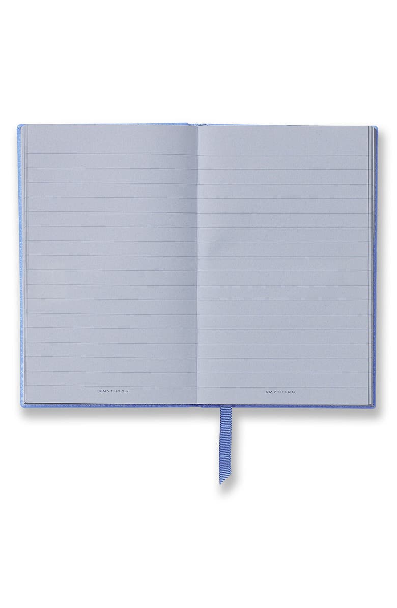 Smythson Panama Live Love Laugh Leather Notebook, Alternate, color, 