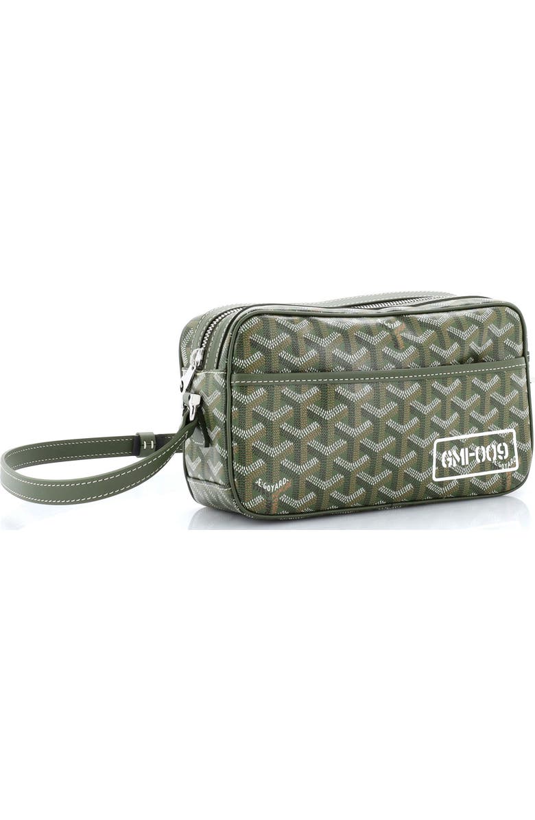 Pre-Owned Goyard Cap Vert Bag Printed Coated Canvas, Alternate, color, Green