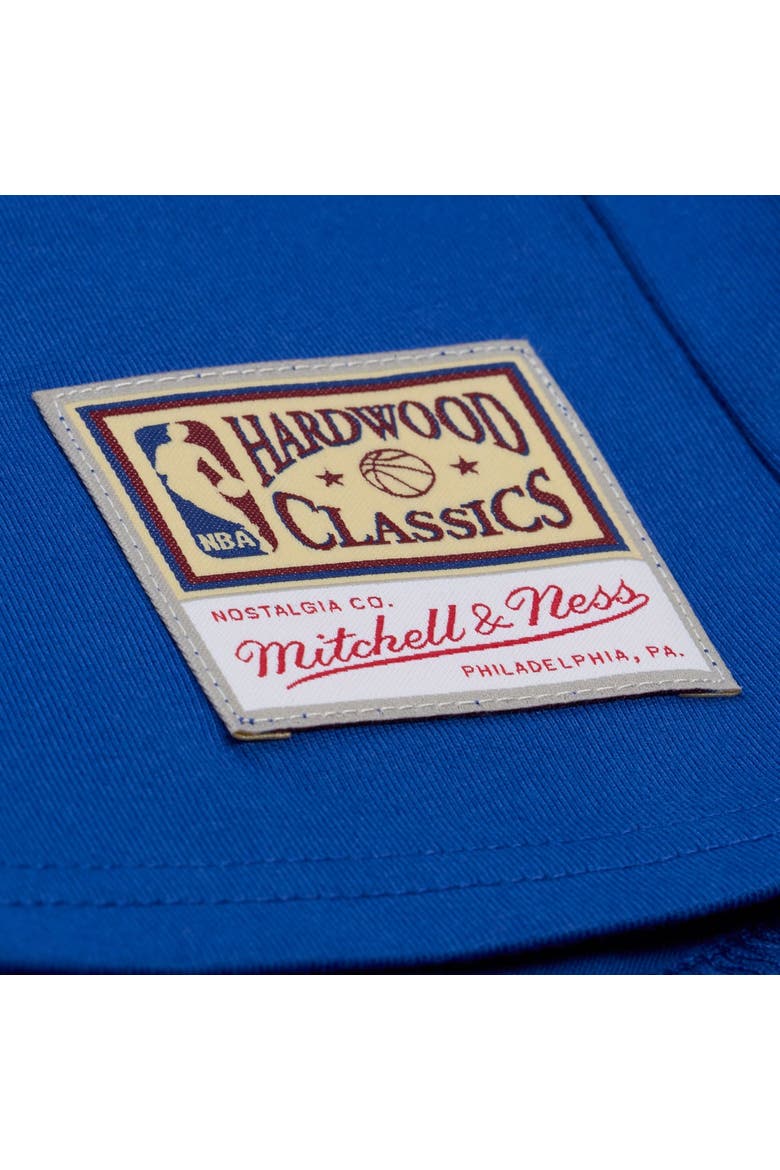 Women's Mitchell & Ness  Royal Philadelphia 76ers Hardwood Classics Head Coach T-Shirt, Alternate, color, Royal