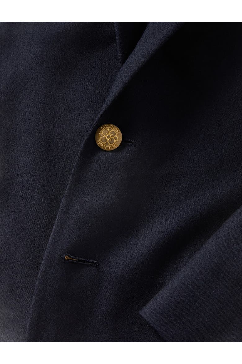 Booth Single Breasted Brushed Wool Blazer, Alternate, color, Navy