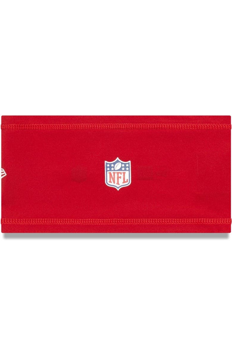 New Era Red Tampa Bay Buccaneers COOLERA Official Training Camp Headband, Alternate, color, 