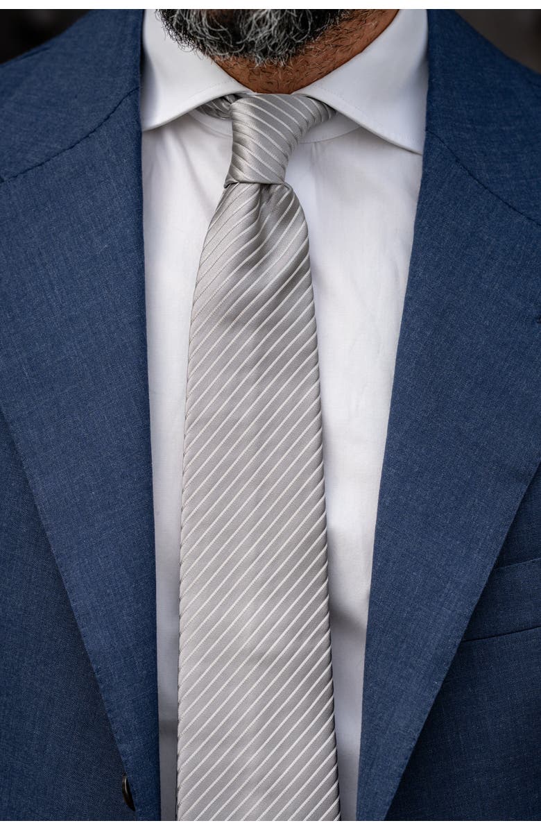 Elizabetta Canaro - Extra Long Silk Jacquard Tie for Men, Alternate, color, 