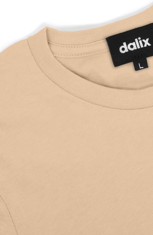 DALIX DALIX MENS ESPRESSO MARTINI MIDWEIGHT TEE 