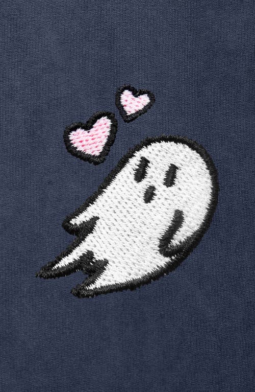Dalix Womens Heartly Ghost Mineral Washed Hoodie