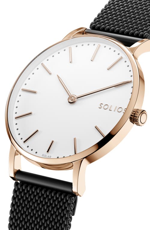 Solios Watches The Solar Classic | White Dial