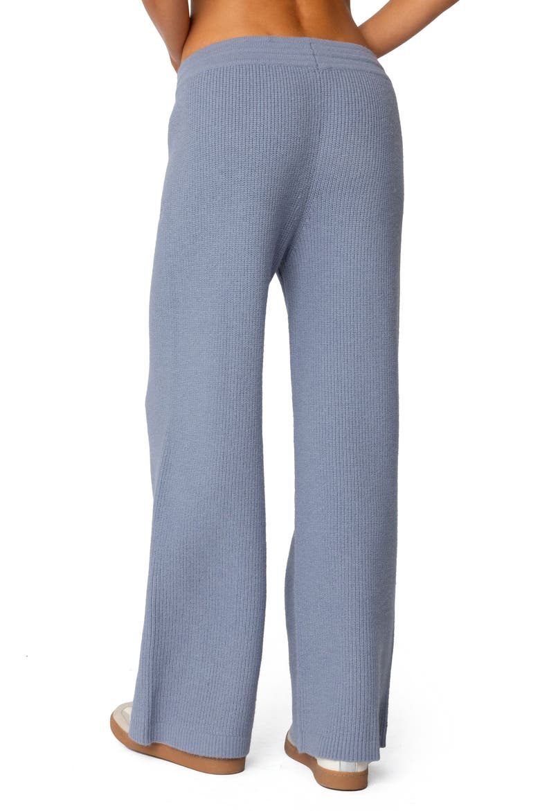 Kris Ribbed Sweatpants, Alternate, color, BLUE