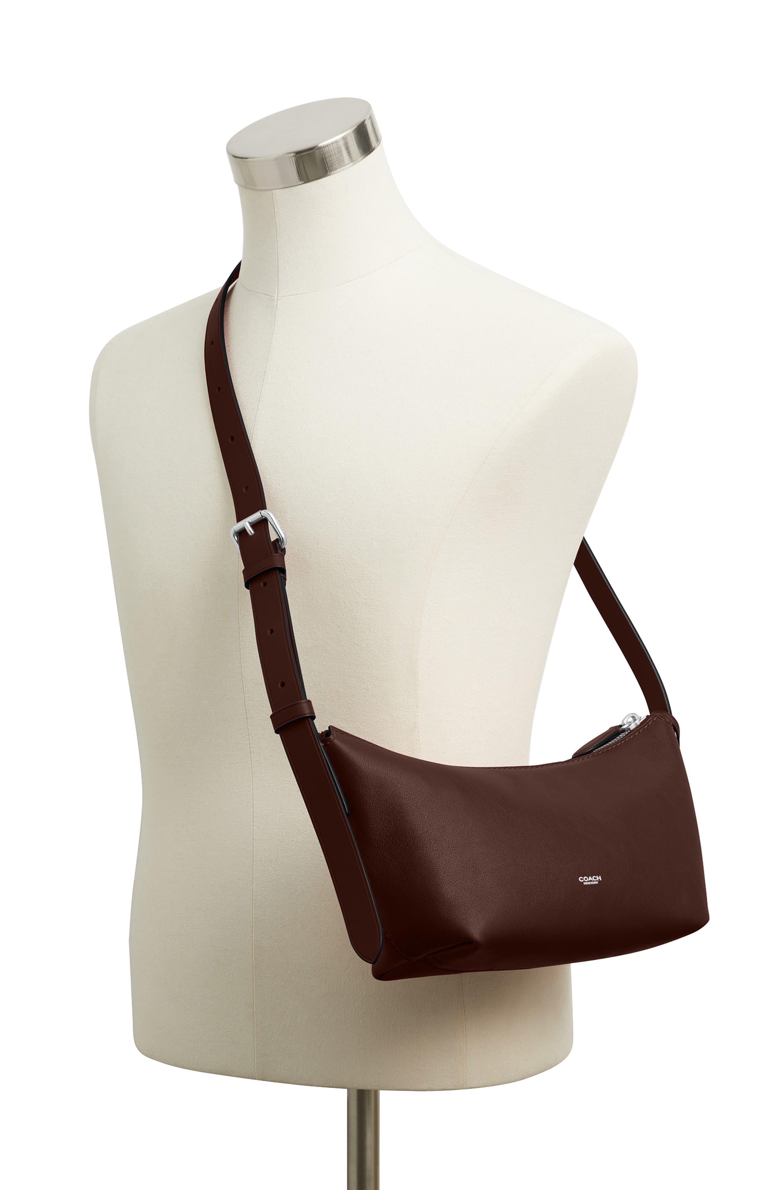 Mott 22 Leather Sling Bag, Alternate, color, MAPLE