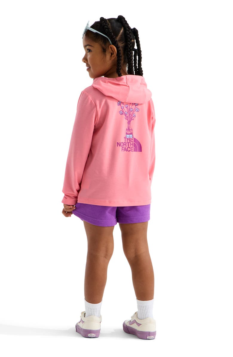 The North Face Kids' Adventure Grow Your Soul Graphic Hoodie, Alternate, color, Coral Crush