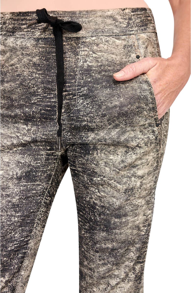 Alembika Abstract reptile skin slim-fit stretch jeans, Alternate, color, 