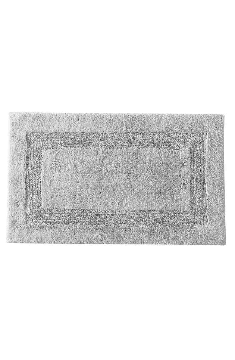 Tommy Bahama Long Branch Light Pastel Blue Bath Mat, Main, color, Medium Grey