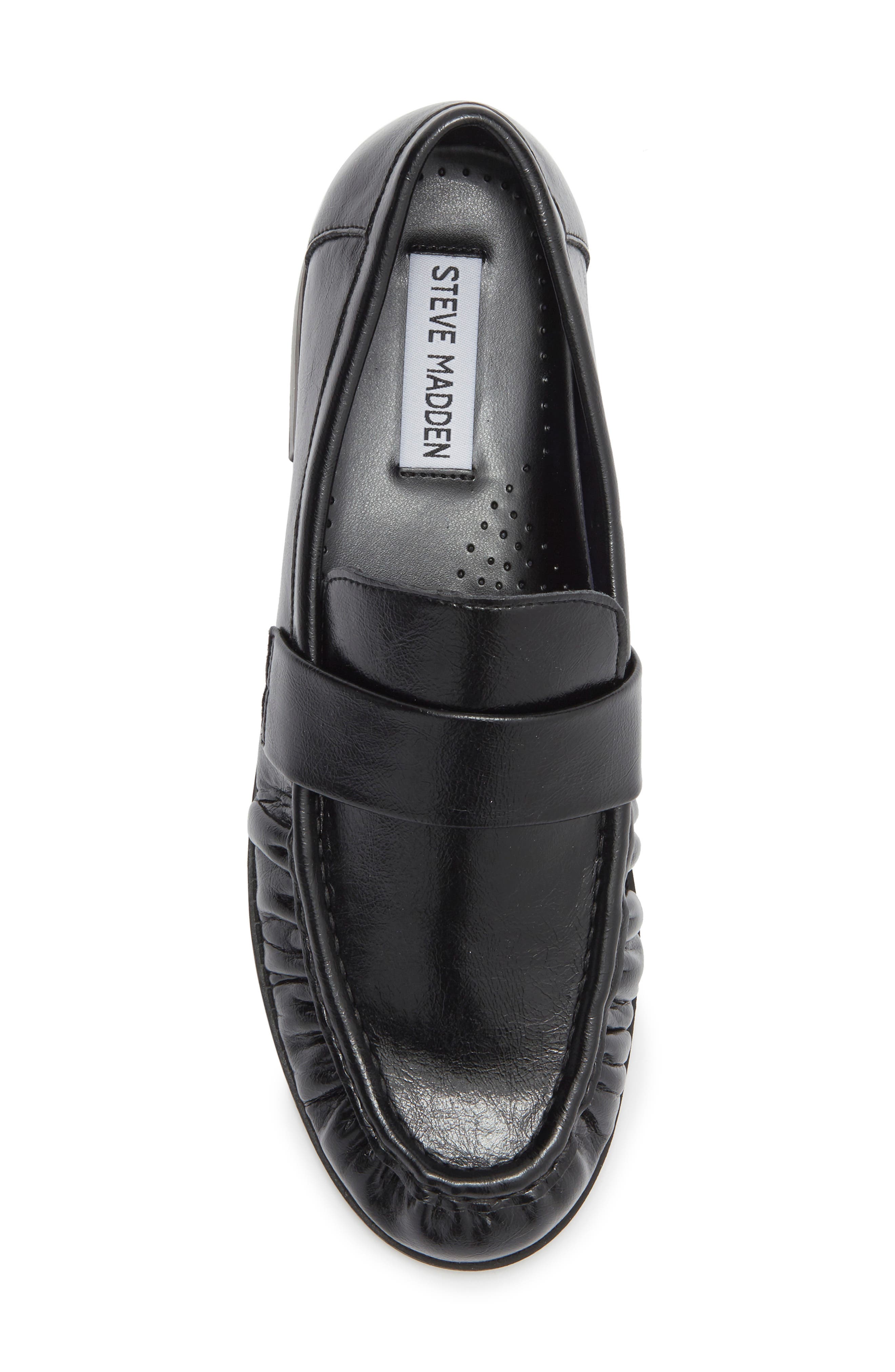 Steve Madden Morgen Loafer, Alternate, color, Black