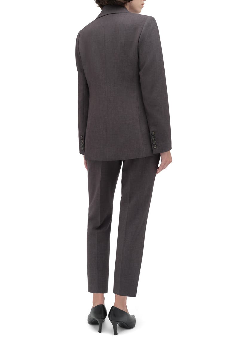 The Phoebe Double Breasted Blazer, Alternate, color, GREY SUITING
